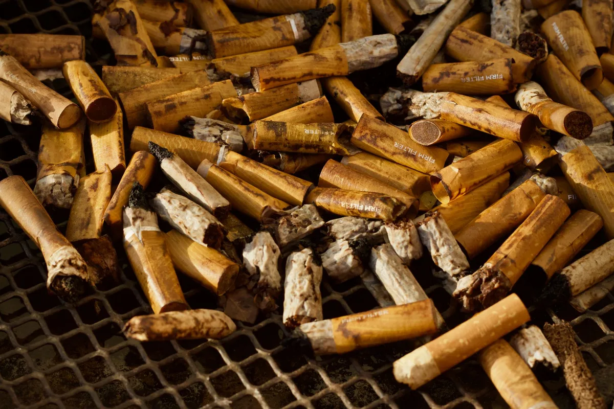 clogged filter cartridge