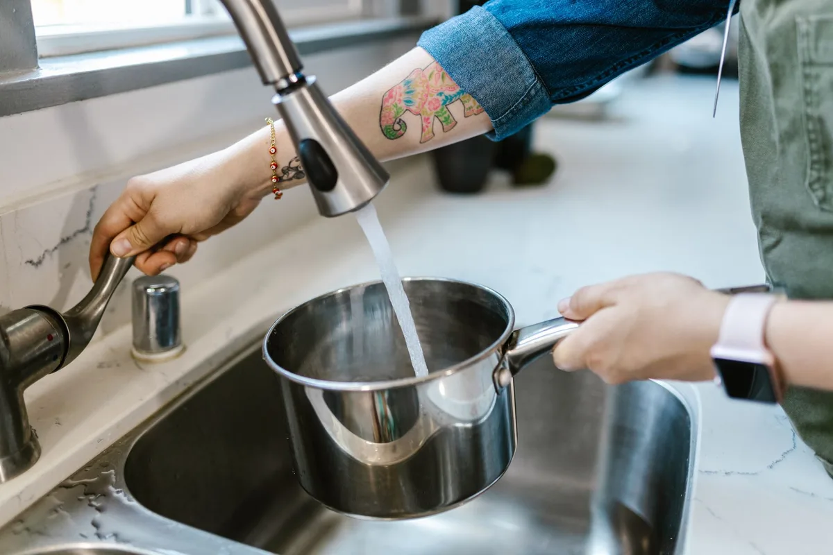tap water chlorine taste