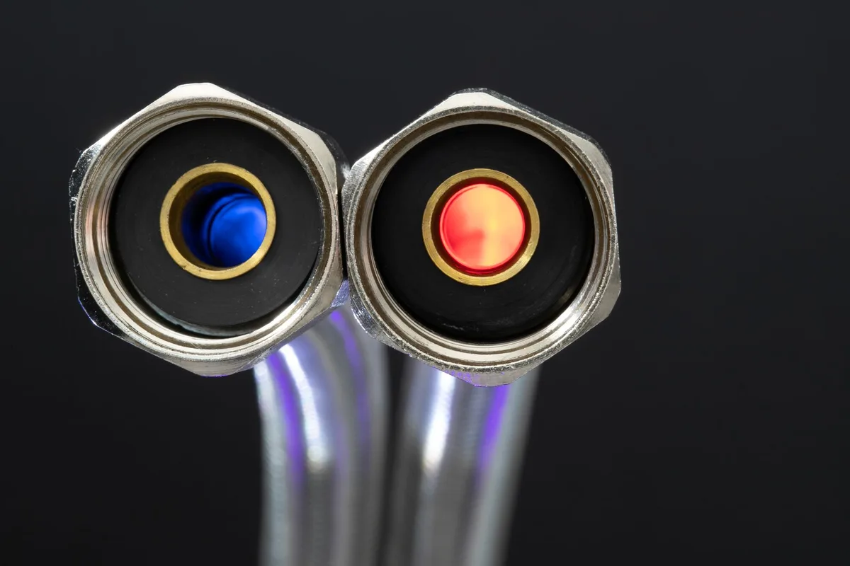 water filter indicator light