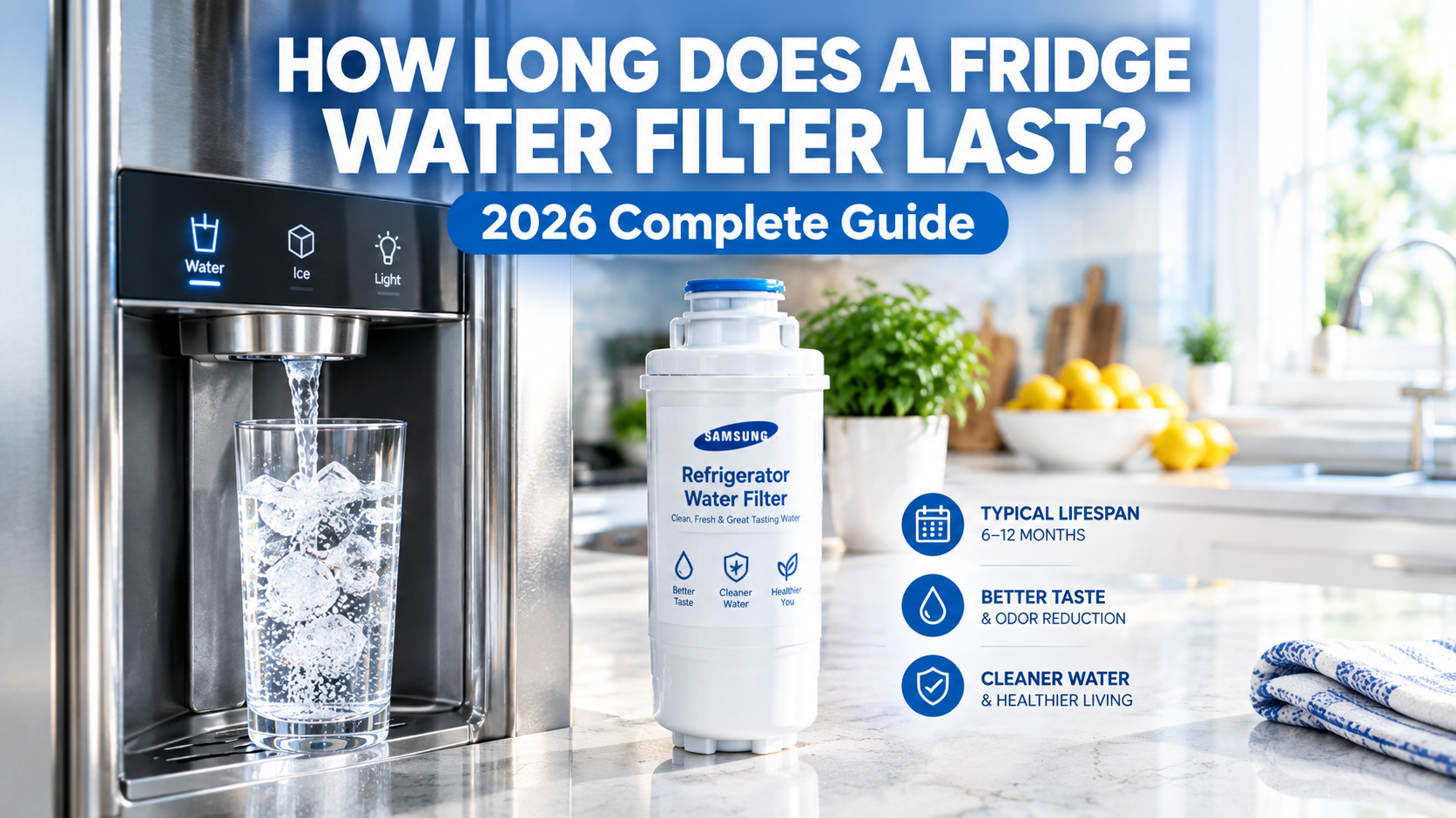 How Long Does Water Filter Last In Refrigerator