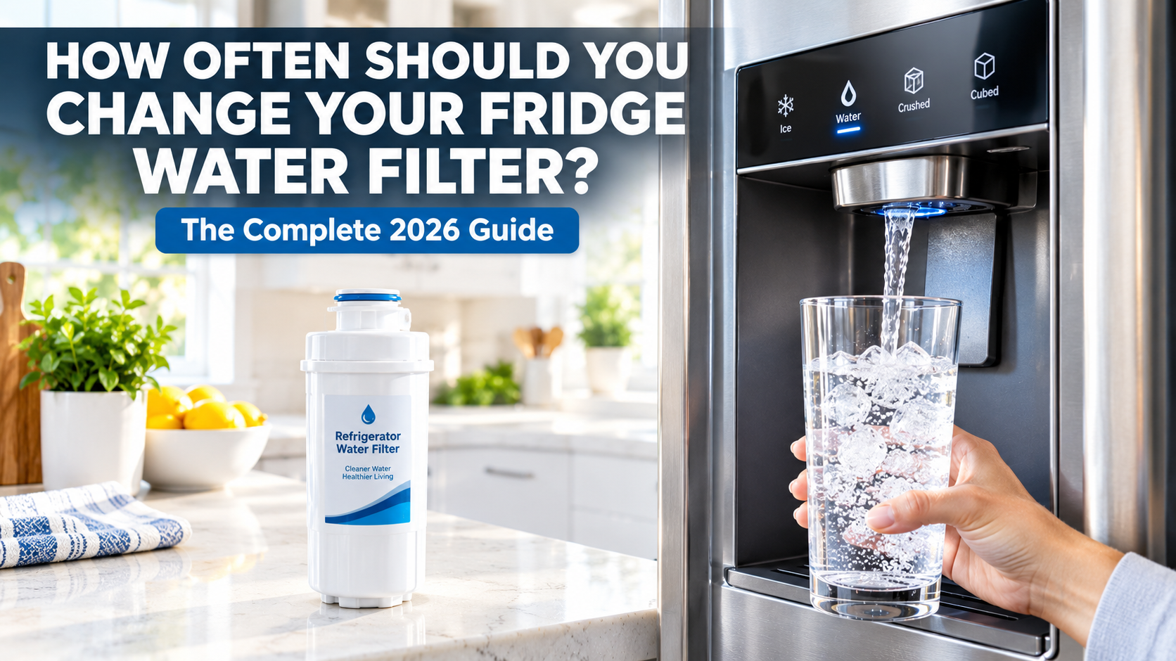 How Often Do You Change Water Filter In Fridge