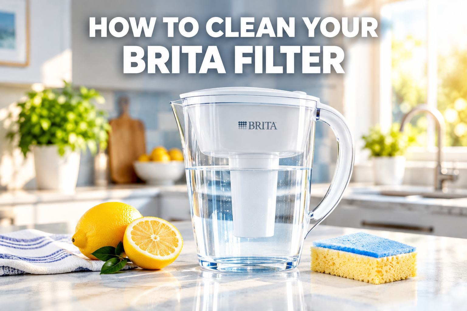 How To Clean Brita Water Filter